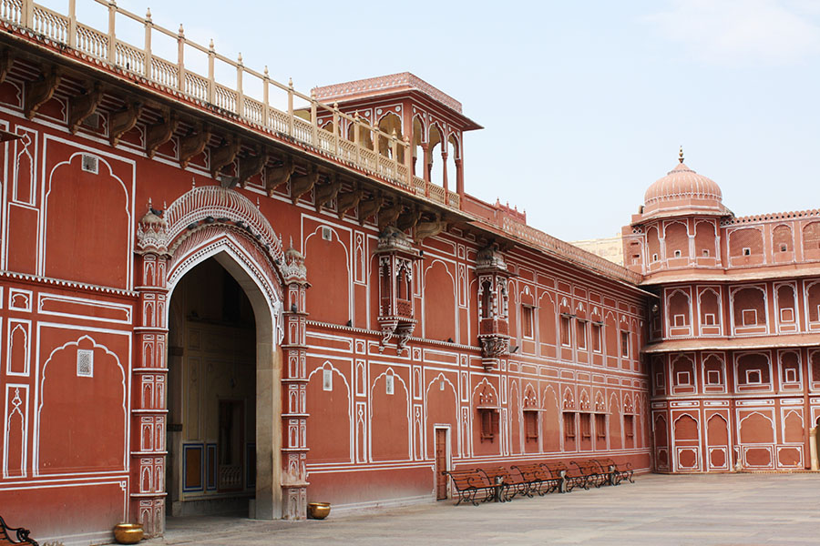 Intérieur du City Palace de Jaipur