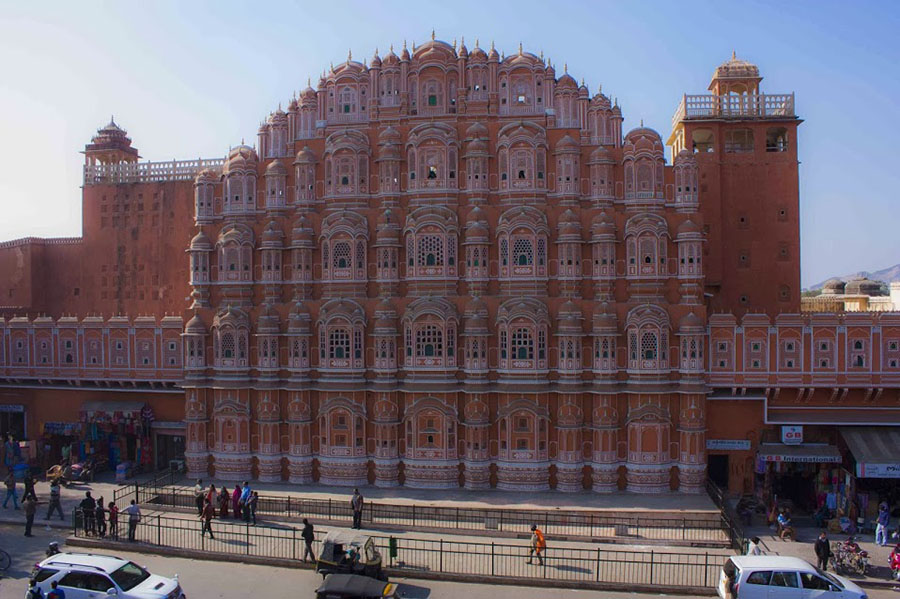 Palais de vents à Jaipur - Hawa Mahal