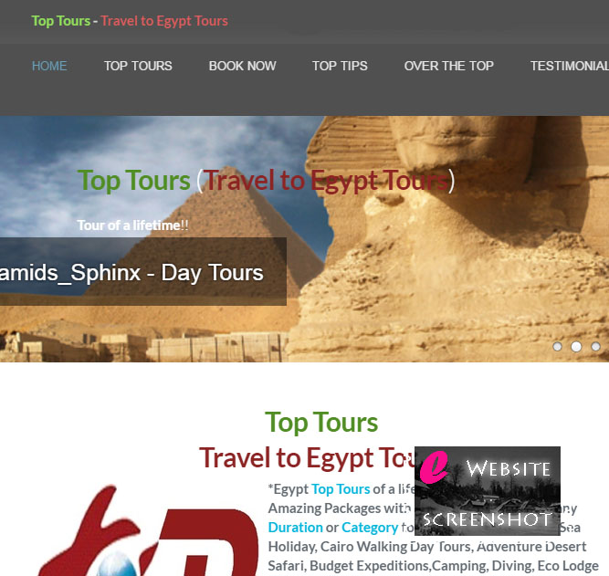 Egypt Top Tours