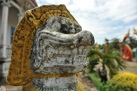 1000 year old Ang-Korajaborey in Tra Vinh
