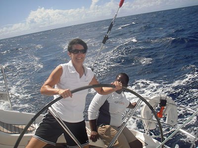 Everyone can learn to sail at our sailing and motor school