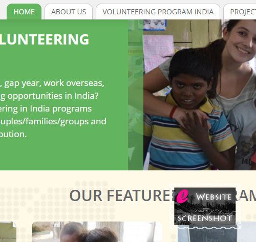 Volunteering with India