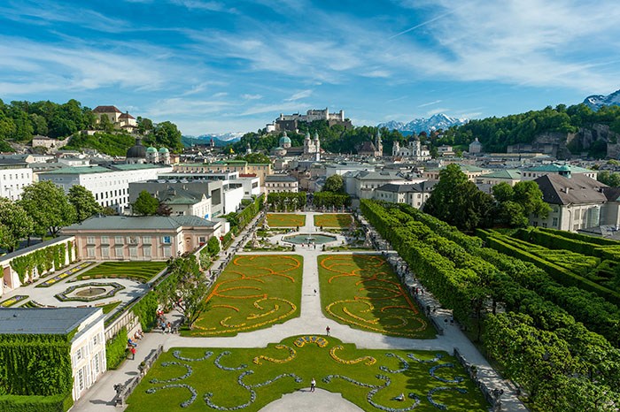 ©Mirabell Garden and Salzburg